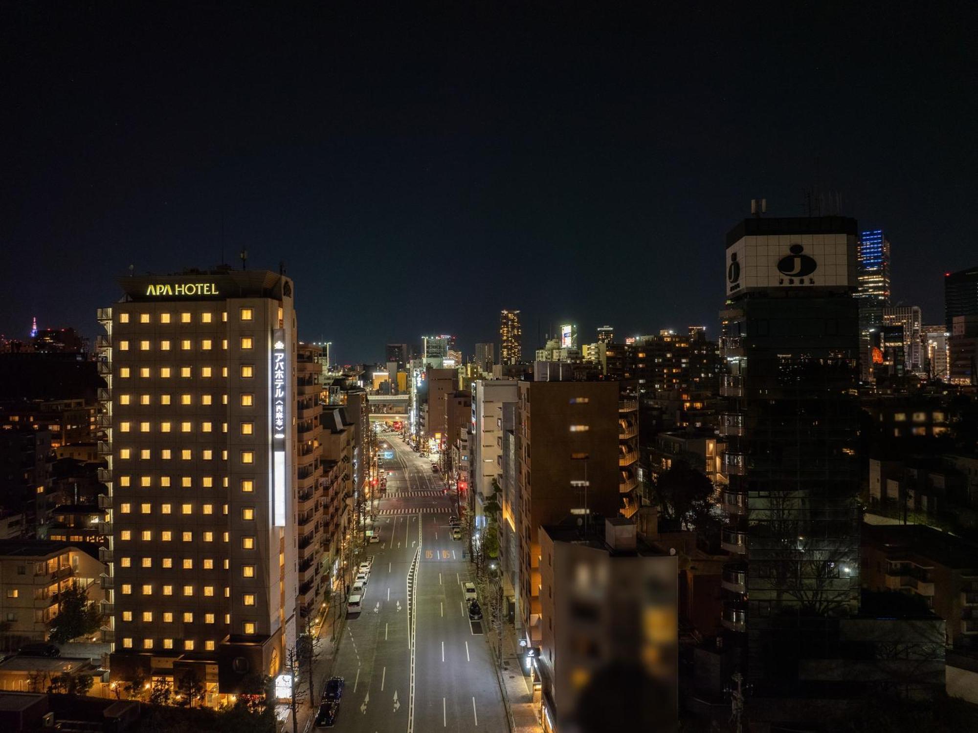 טוקיו Apa Hotel Nishiazabu מראה חיצוני תמונה